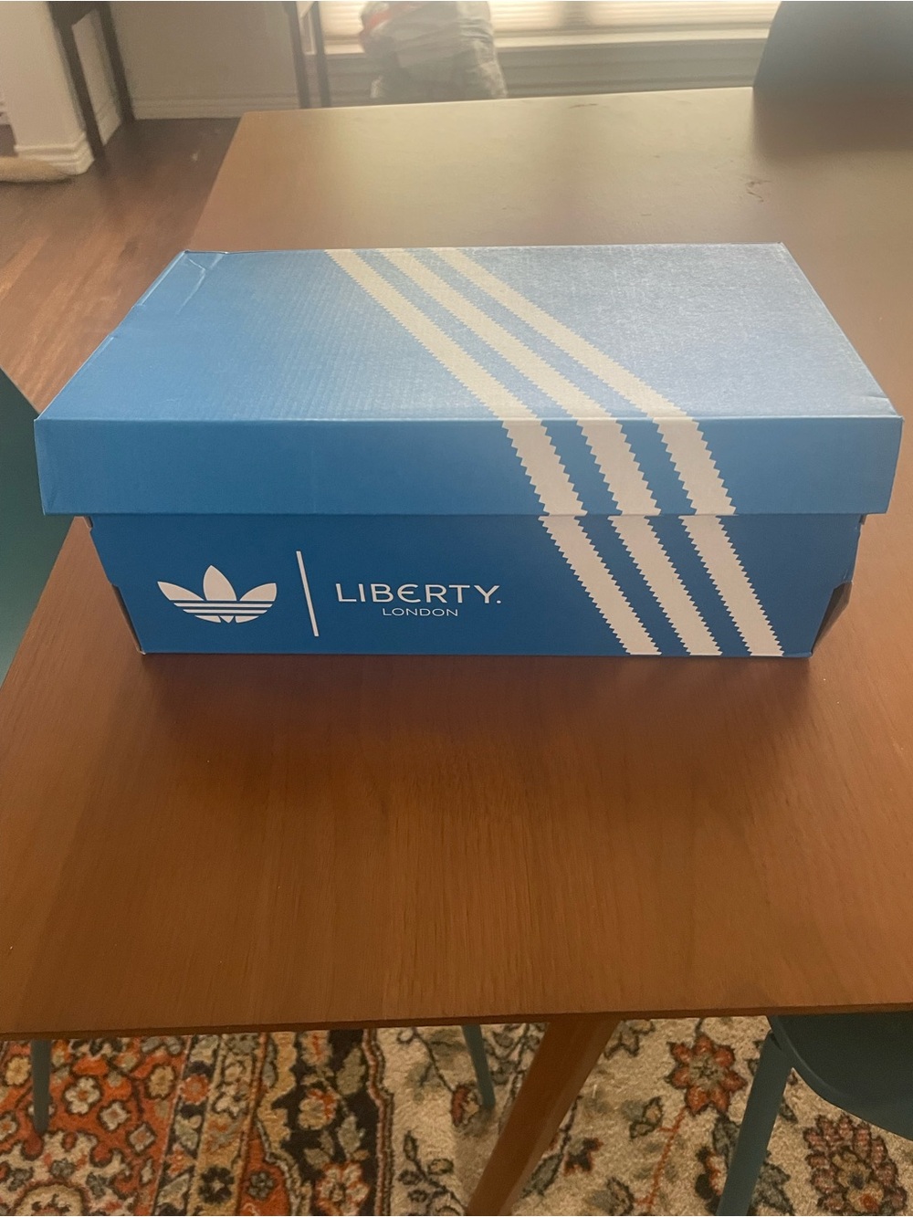 NWT adidas x Liberty of London Gazelle Black Floral Platform Sneakers - Picture 6 of 6